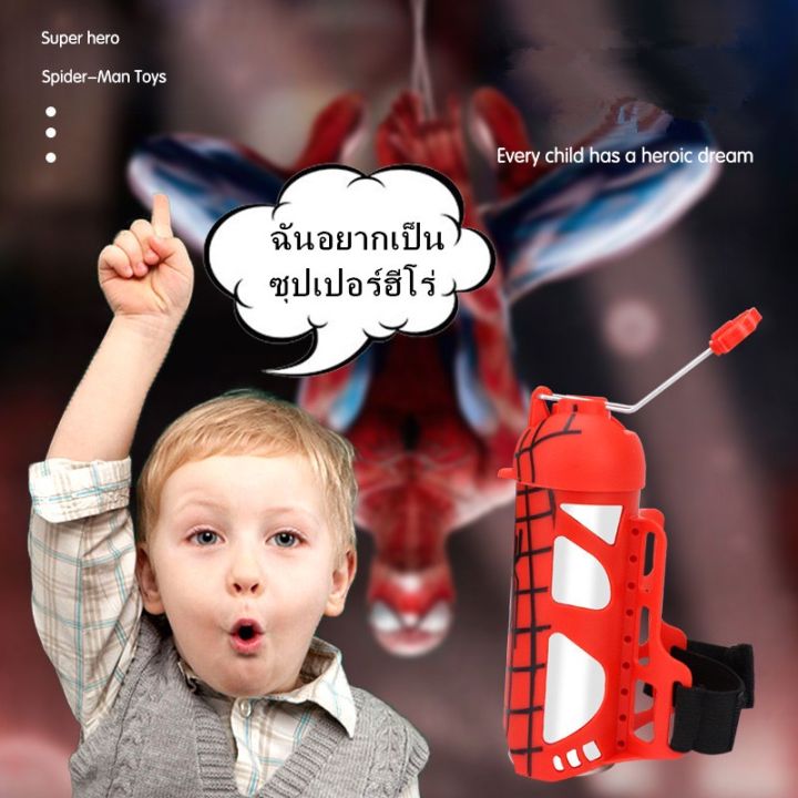 smilewil-spiderman-ถุงมือสไปเดอร์แมน-ของเล่น-ตัวเปิดสไปเดอร์แมน-ของเล่นเด็ก-หน้ากากสไปเดอร์แมน