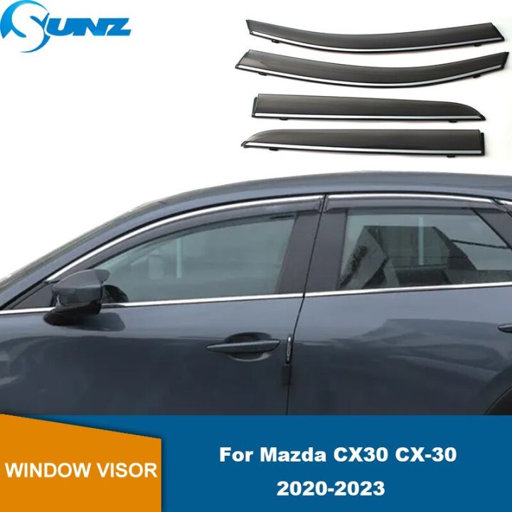 Window Visor For Mazda CX30 CX-30 2020 2021 2022 2023 Car Se Window ...