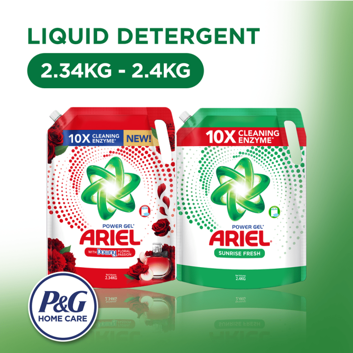 Ariel Liquid Detergent Floral Passion Sunrise Fresh 2.34KG 2.4KG