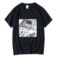 Xin Yi Mens 100 Cotton Funny Crazy Cat Print T Shirt Loose Men Tshirt Tshirt Male Tees Gildan