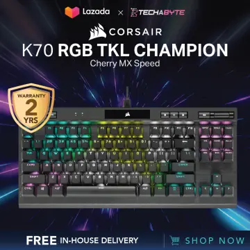 Teclado Corsair K70 TKL Champion RGB Cherry MX Speed