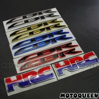 Motorcycle 3D Chrome Reflective Decals Stickers For Honda HRC CBR F4i 250R 300R 500R 650R 650F 600 1000 RR 600RR 1000RR 929RR