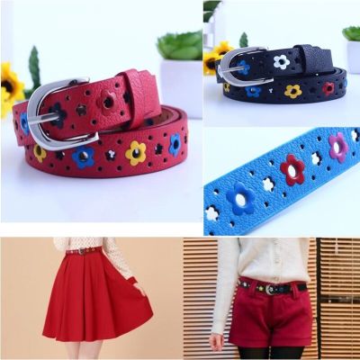 Children PU Leather Belts Kids Classic Boys Girls Leisure Belts Hot Selling Girl`s Belts for Jeans Pants Belt