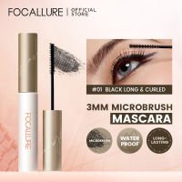 FOCALLURE 3D ผ้าไหมเส้นใยขนตามาสคาร่ากันน้ำสวมใส่นานดัดผมยาวขนตาขยายเครื่องมือแต่งหน้าเครื่องสำอาง