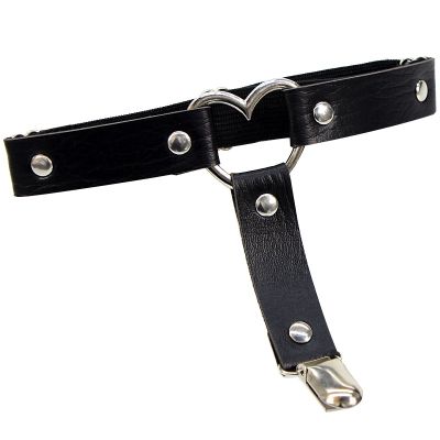 ❧❦○ wannasi694494 Garter Elasticity Harness Tight Suspender Leg Punk Bondage Belts