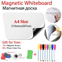 Arc Angle Magnetic WhiteBoard Fridge Stickers Dry Erase Calendar Kids School Board Memo White Board Gift 8 Color Pen 1 Erasser