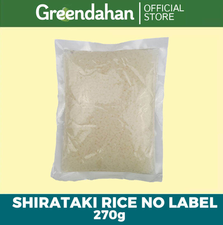 Greendahan Konjac / Shirataki Keto Rice NO LABEL - KetoSlim Mo, No ...