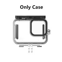 Only Case For Gopro Hero 11 10 9 Black Waterproof Case Diving Underwater Housing Protector Cover For Go Pro 9 10 11 Case Shell Accessories