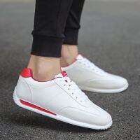 New PU Leather Sneakers Men Comforthable Vulcanized Shoes 2023 Trend Boys Sport Sneakers Mens Casual Shoes Fashion School Tennis