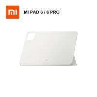 แผ่นรอง Xiaomi Mi ทางการ6/6Pro Casing Tablet 11 "2023หนัง PU ของแท้แผ่น Xiaomi 6/6 Pro เคสแบบพับปิดได้สมาร์ทเคส LJP396คีย์บอร์ดพื้นฐาน