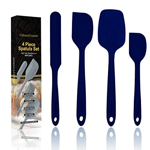 Silicone Spatula Set - 8-Piece 450of Heat-Resistant Kitchen Spatulas