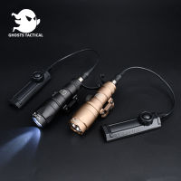 Surefir M300 M300A MINI Scout Light White LED Tatical Hunting Weapon Flashlight With Dual Function Pressure Switch