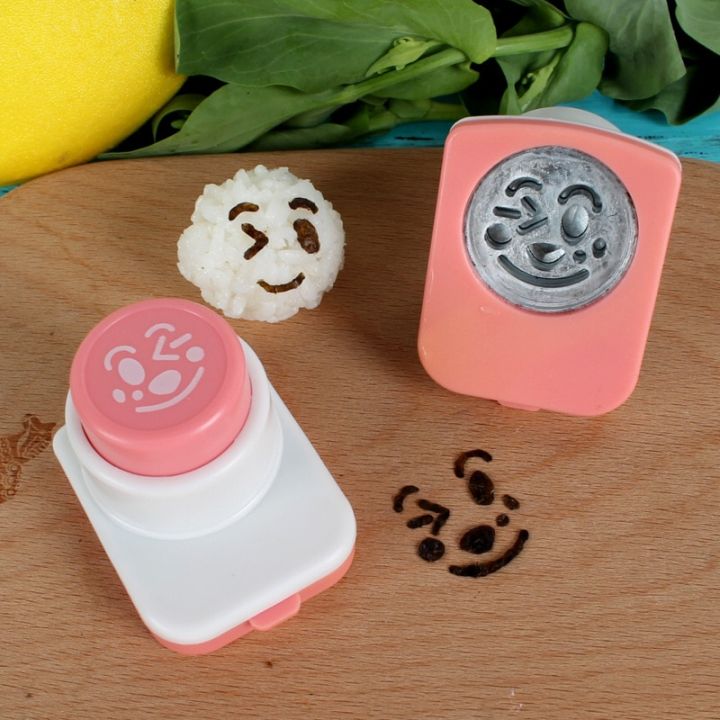 ที่ตัดสาหร่ายโนริ-ph-แม่พิมพ์ทำซูชิแบบ-diy-ข้าวปั้นการ์ตูนรูปยิ้มแม่พิมพ์-onigiri-ทำข้าวกล่องครัวตกแต่งเครื่องทำซูชิ