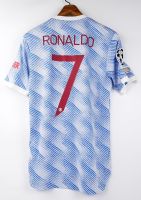 A14 7 RONALDO MAN UTD AWAY PLAYER VERSION 2122 FULL UCL FOOTBALL SHIRT SOCCER JERSEY