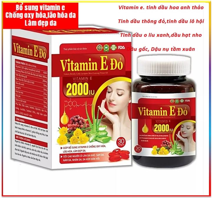 Nhà Thuốc Yến Trang có bán Vitamin E Đỏ 2000IU không?
