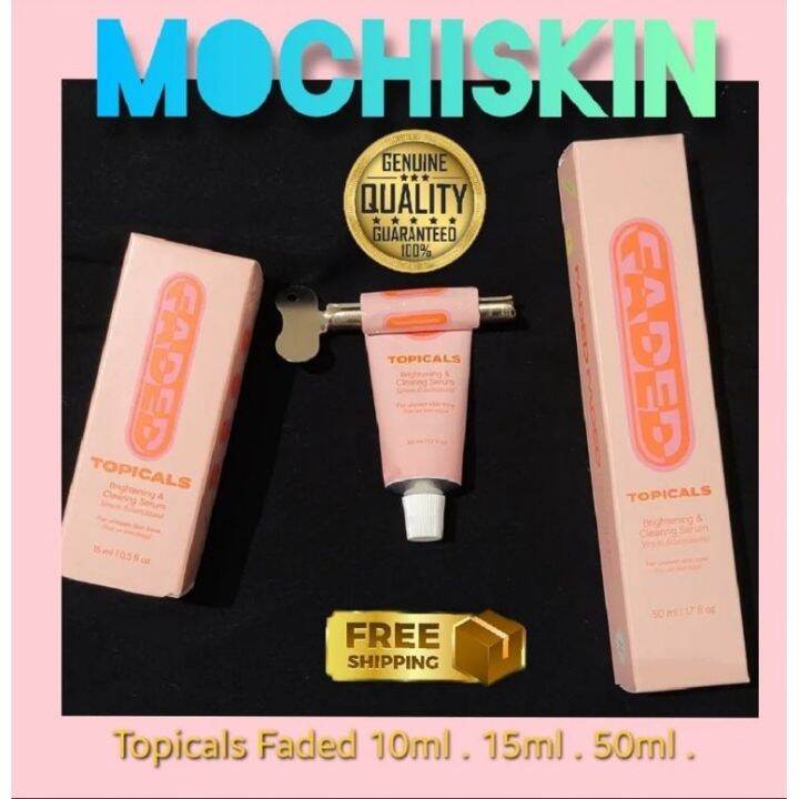 【COD】 TOPICALS FADED Brightening And Clearing Serum 50ml 15ml | Lazada PH