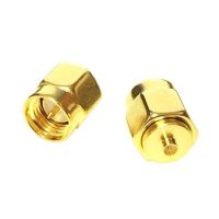 1pc SMA Male to IPX/UFL Plug RF Coax Adapter Connector Straight Goldplated NewWires Leads Adapters