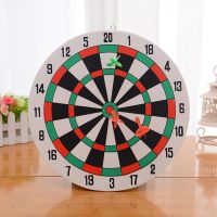 ☫ 29.5CM Dart Board Game Set Household Wall Hanging Dual Sides Available Thickened Indoor Outdoor Throwing Game Steel Tipped Darts