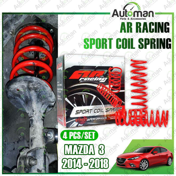MAZDA 3 2014 2018 AR Racing Lowered Sport Coil Spring Lazada