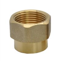 1/2 3/4 1 1.2 1.5 2 BSP Male To Solder Cup Connector Brass End Feed Solder Plumbing Fitting For Air Condition