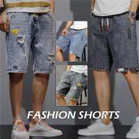 New Men’s Denim Shorts Summer Thin Shorts for men Fashion Relaxed Casual Outwear Fashion Brand Versatile 5 Crops 반바지 ropa hombre