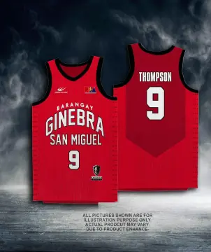 SCOTTIE THOMPSON GINEBRA 06 RED BASKETBALL JERSEY FREE CUSTOMIZE OF NAME &  NUMBER ONLY full sublimation high quality fabrics/ trending jersey