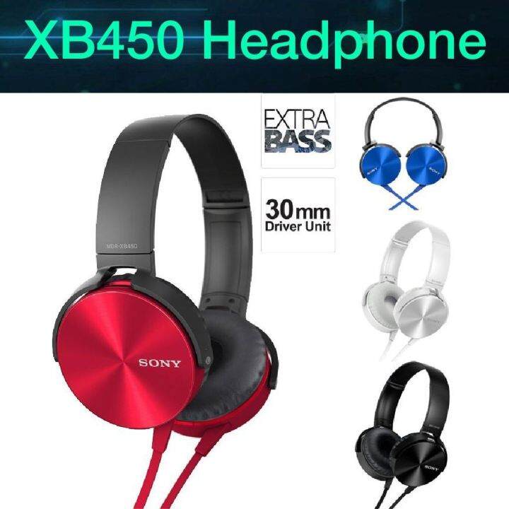 Sony MDR-XB450AP EXTRA BASS Stereo Headphone | Lazada