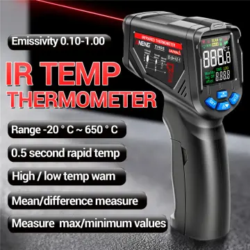 1pc Digital Infrared Thermometer Gun-Handheld Heat Temperature Gun For  Cooking, Pizza Oven, Grill & Engine - Laser Surface Temp Reader NOT For  Humans