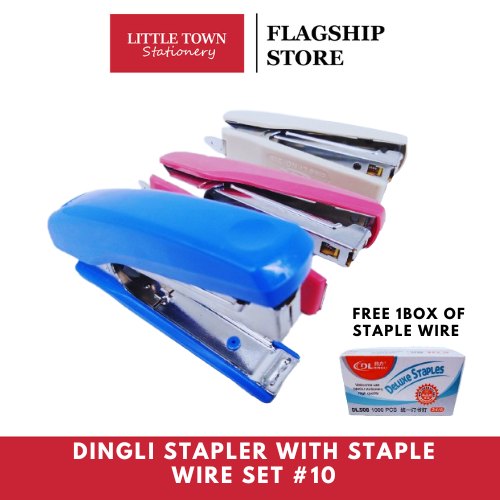 Dingli Stapler With Staple Wire Set (DL218) #10 | Lazada PH