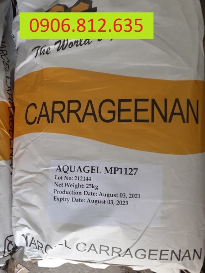 Carrageenan _bao 25kg giá rẻ bột thạch làm bánh,rau câu, - ảnh sản phẩm 1