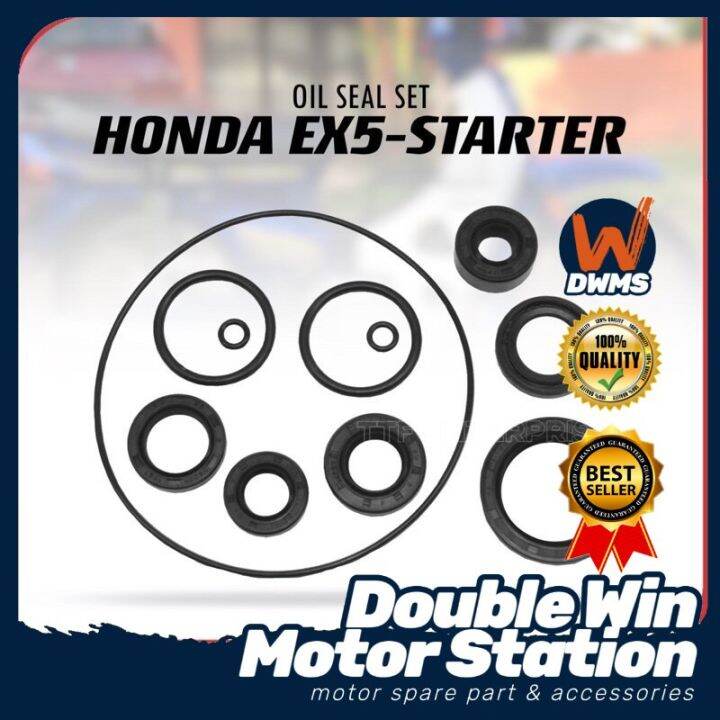 HONDA EX5 STARTER OIL SEAL SET (TAG) Lazada