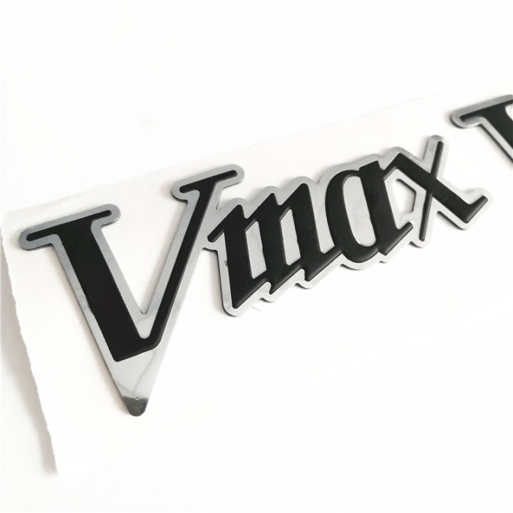 รถจักรยานยนต์3d-ยกสีดำสีทองรอบสติ๊กเกอร์สากลสติ๊กเกอร์สัญลักษณ์รูปลอก-vmax-สำหรับ-yamaha-vmax-1200-900-1000-1100