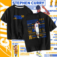 Stephen Currys เสื้อยืดสำหรับชายหญิงแขนสั้นผ้าฝ้ายเด็กเสื้อผ้าเด็กบาสเกตบอลบันทึก Tee เสื้อฤดูร้อนสองด้านพิมพ์ดอกไม้หลวมเสื้อผ้า