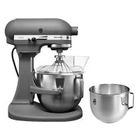 Heavy duty เครื่องผสมอาหาร KitchenAid สีเทาด้าน GREY 220V โถสเตนเลส 2 โถ