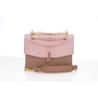 Xotique Cassie Bag with short and long strap in Darkrose