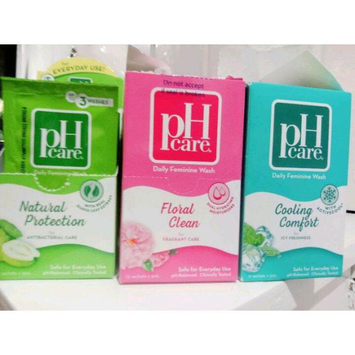 PH care Feminine wash sachet/Sold/per piece Lazada PH