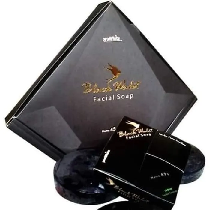 Sabun Black Walet Facial Soap Original BPOM 1 Paket Isi 3 - Sabun black Walet Asli Original -