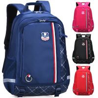 The new leisure children waterproof backpack bag custom LOGO of primary and middle school students an undertakes