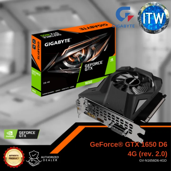 GIGABYTE GTX1650 super シングルファン