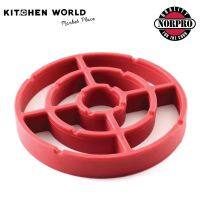 Norpro 392 Round Silicone Roast Rack,Red