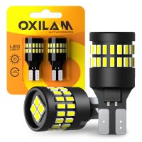 OXILAM 2Pcs T15 W16W LED Canbus Backup Reverse Light 921 912 Bulb No Error for Audi A4 B8 A6 C7 A3 8P Mercedes W212 VW BMW