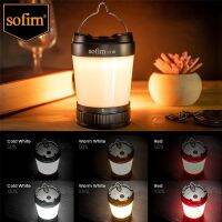 Sofirn LT1S ชาร์จ Camping Light ที่มีประสิทธิภาพตัวแปรสี2700K ถึง5000K ไฟแสดงสถานะย้อนกลับชาร์จ