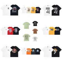 ☜☃✜ American trendy brand stuˉssyˉt shirt Stuˉssˉy short-sleeved men and women same style couple loose round neck street plush dice