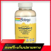 Fast and Free Shipping Solaray, Timed Release Vitamin C 1000 mg 250 Vegcaps Ship from Bangkok