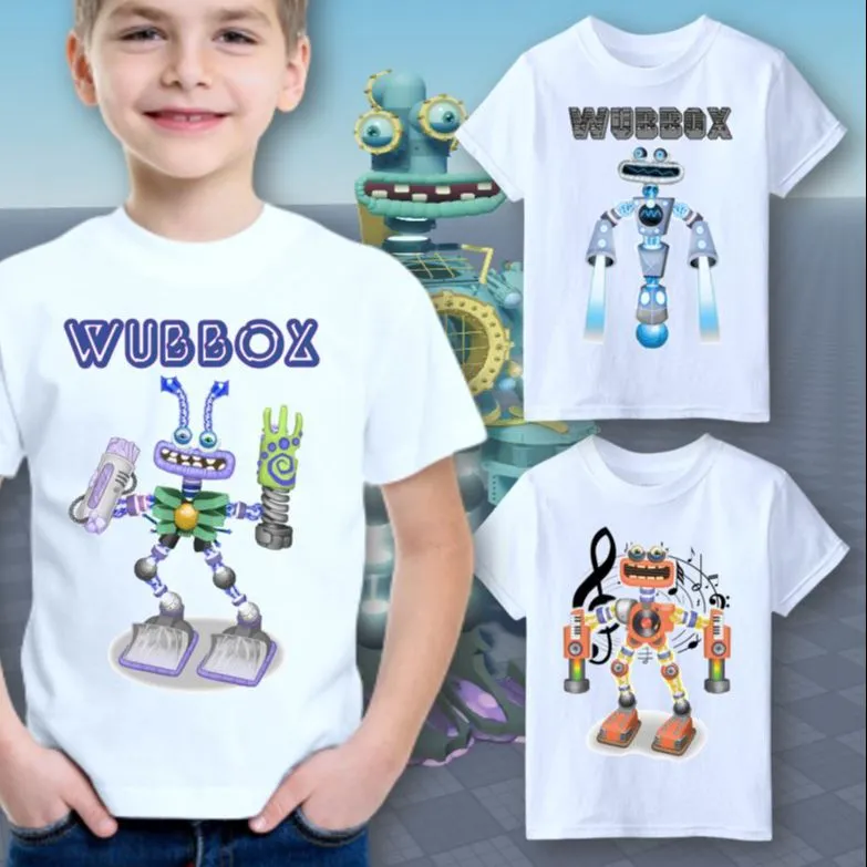  My Singing Monsters: Wubbox T-shirt : Clothing, Shoes