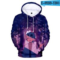 Sudadera con capucha de Anime para hombre y mujer, ropa de manga larga con estampado 3d de animales