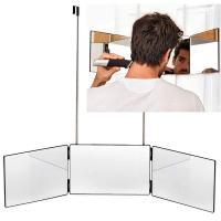 3 Way Mirror Trifold Mirror For Self Hair Cutting And Styling DIY Haircut Tool Hanging Professional Gimmick Accessories