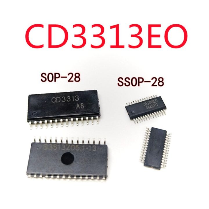 โปรเซสเซอร์-cd3313คุณภาพเสียง5ชิ้น-ล็อต-cd3313eo-sop-28-ssop-28-smd-ของแท้ใหม่