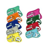 ◕▲ Nine color shark golf clubs set of irons head cases children cartoon club cap sleeve iron set of gm