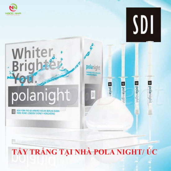 Gel tẩy trắng răng tại nhà pola night 22% carbamide peroxide trắng răng - ảnh sản phẩm 1